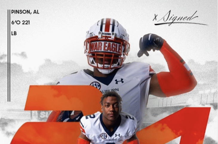 Auburn Linebacker DJ Barber Arrested on Felony Drug Charges Following Traffic Stop